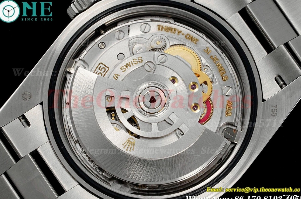 VR3255 Blue 228236 V4 SS (Gain Ice Dia 40mm SS Weight) DayDate JDF 0501